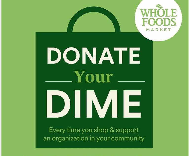 Whole Foods Donate Your Dime | All Faiths Food Bank